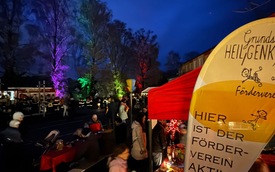 Traditioneller Martinsmarkt verzaubert Grundschule Heiligenkirchen