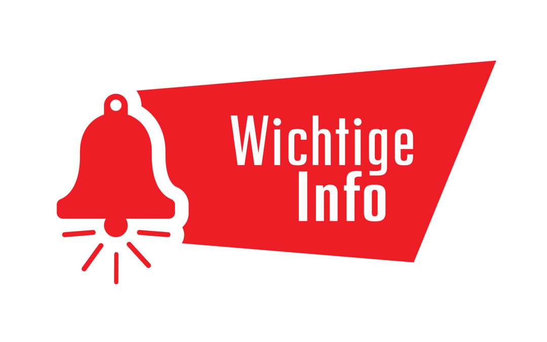 Information für Montag, 12. Januar 2026
